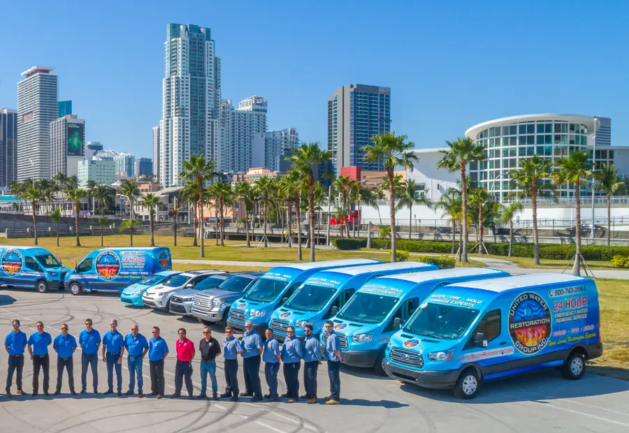The UWRG fleet and team lined up before a workday